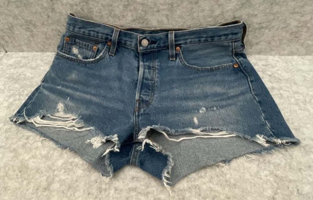Levi's 501 Original Cut-Off Denim Shorts W29
